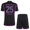 Conjunto (Camiseta+Pantalón Corto) FC Bayern de Múnich Muller 25 Segunda Equipación 23-24 - Niño